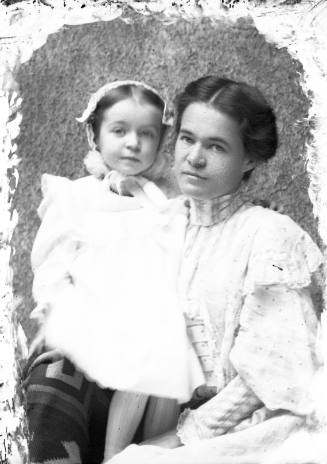 Portrait of Mrs. Floy Easterday and Margaret Easterday