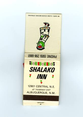 Shalako Inn Matchbook

