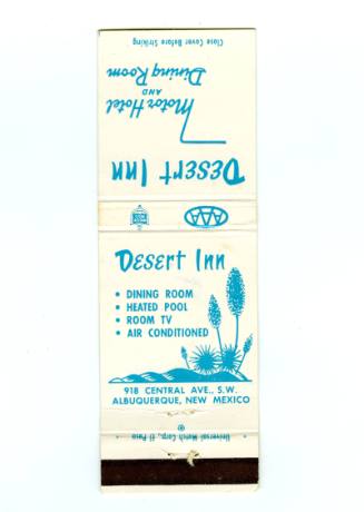 Desert Inn Matchbook
