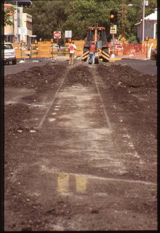 Trolley Track Removal
