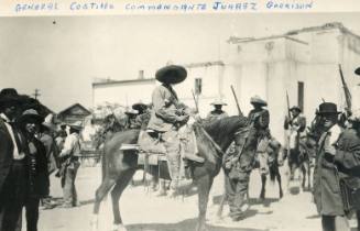 "General Castillo, commandante Juarez garrison"