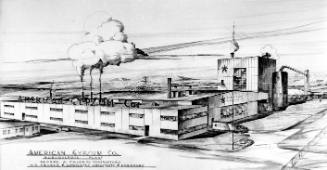 Architecht's Rendering of the American Gypsum Company