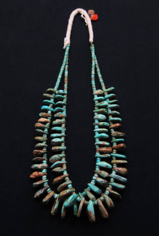 Two-strand Turquoise Necklace