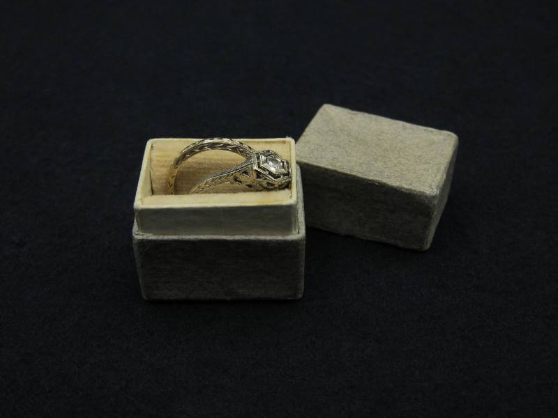Ring Set, A) Wedding Ring