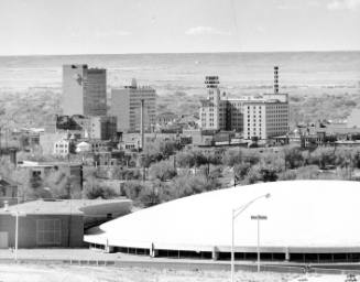 Downtown Albuquerque and Civic  Auditorium
