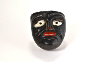 Mexican Carnival Mask, Negrito (black man)