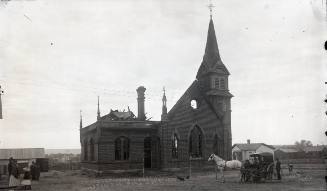 Fire-Damaged First Congregational Church