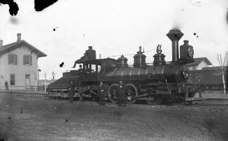 A.T.&S.F. Steam Locomotive