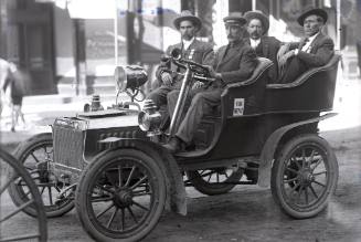 Four Men in a Car