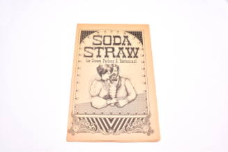 Soda Straw Ice Cream Parlour & Restaurant Parody Menu