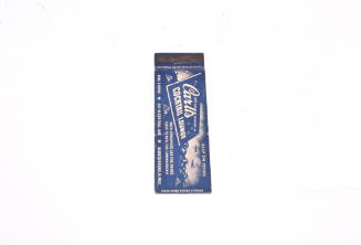 Carll's Cocktail Lounge Matchbook Cover