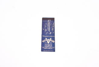 Victory Club Matchbook Cover