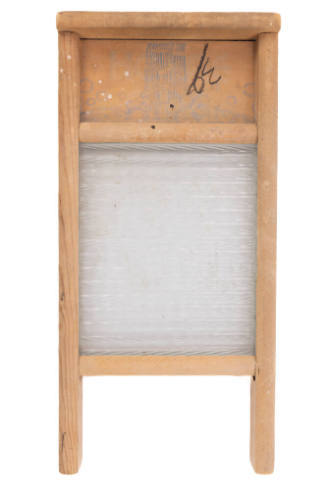 Glass-Bodied Washboard