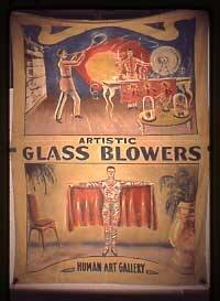 "Artistic Glass Blowers, Human Art Gallery"
