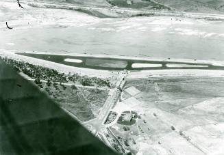 Aerial View of Tingley Beach and the Albuquerque Country Club