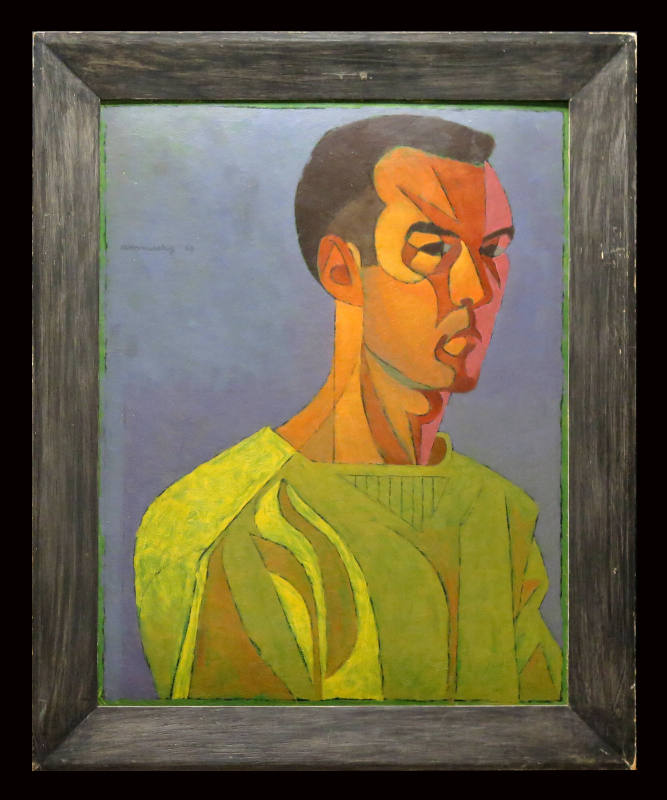 Self Portrait (on Green)