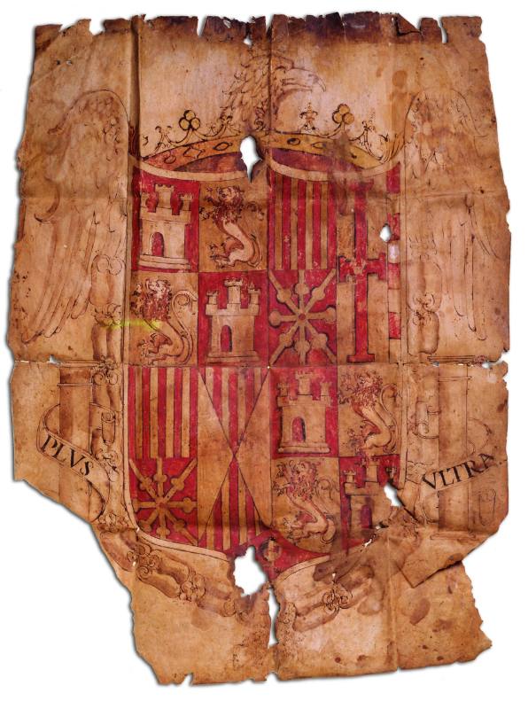 Parchment Cover with Coat of Arms