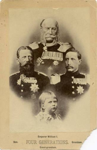Emperor William I of Germany and his male heirs