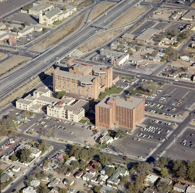 Aerial of Presbyterian Hospital