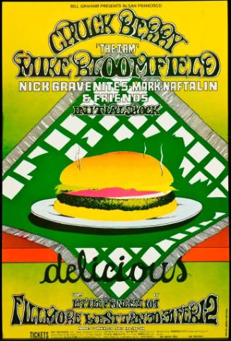 BG-158: Chuck Berry, Mike Bloomfield. Fillmore West, January 30- February 2