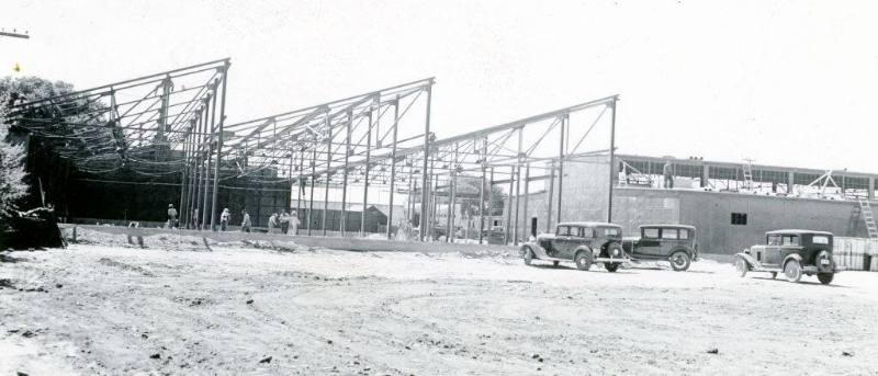 Construction of a United States Forest Service warehouse and auto shop