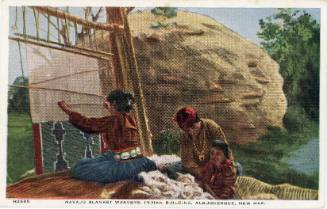 "Navajo Blanket Weavers"