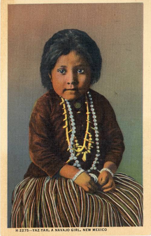 "Yaz-yah, a Navajo Girl"