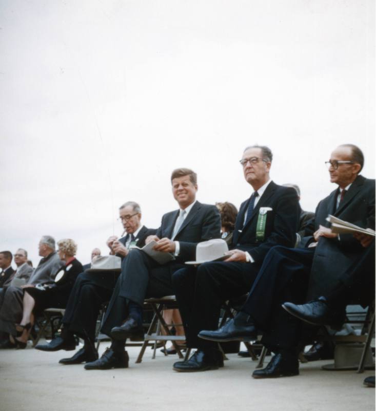 Senators John F. Kennedy and Clinton P. Anderson