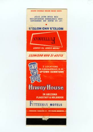Hiway House Futterman Matchbook
