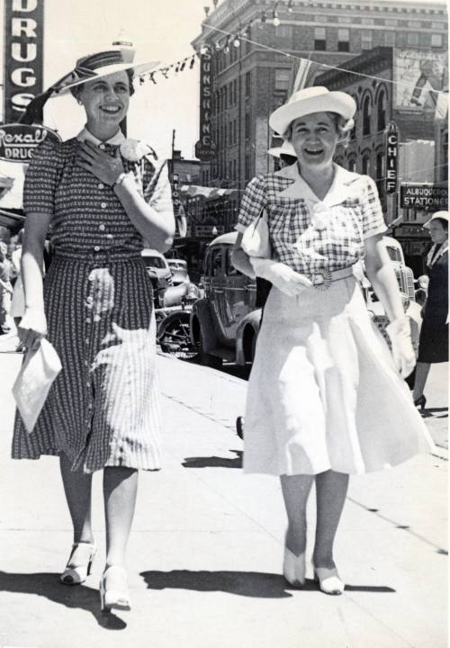 Eleanor Gilbert and Bernadette McQuillen