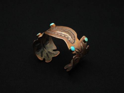 Cuff with Four Cabochons