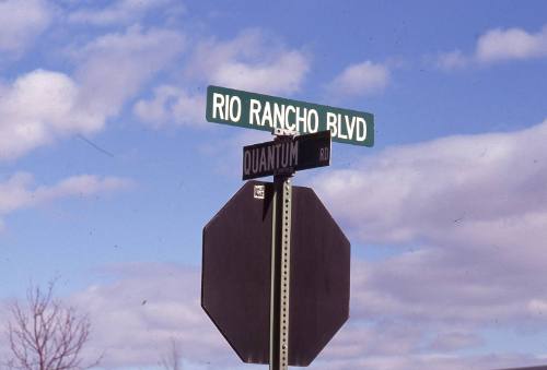 Rio Rancho Boulevard and Quantum Road